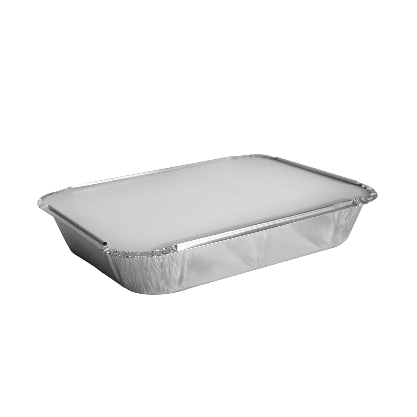 7X9 Aluminium Foil Containers + Lids (Pack of 300)