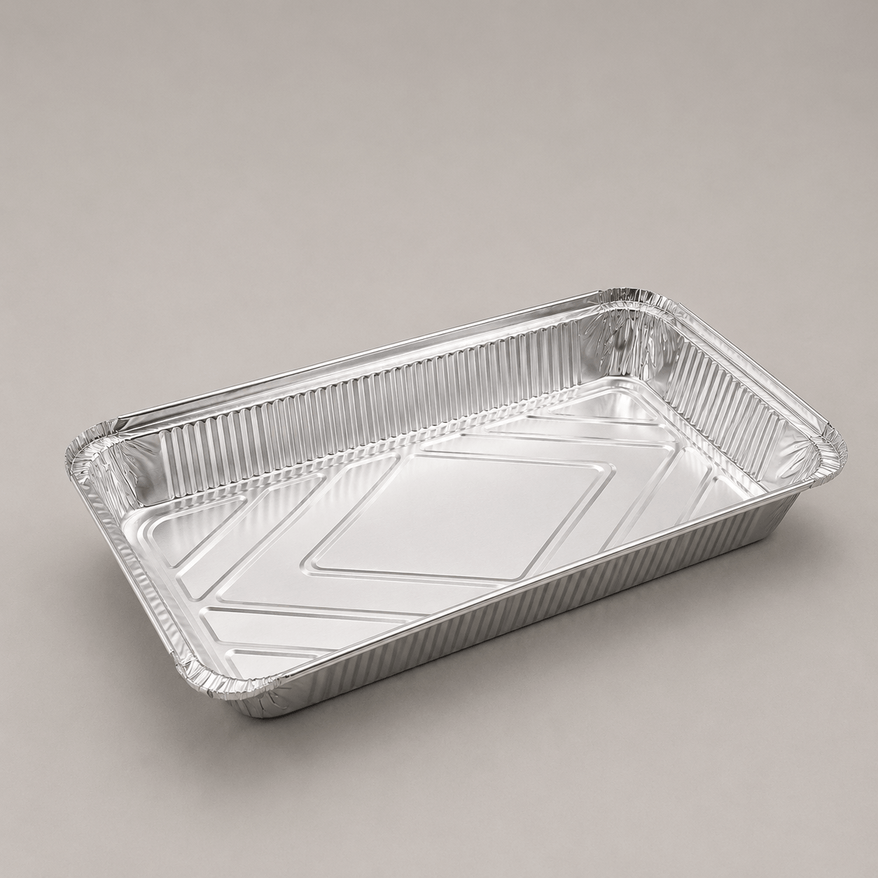 14.5" Aluminium Foil Fish Tray + Lids (Pack of 200) - Image 2
