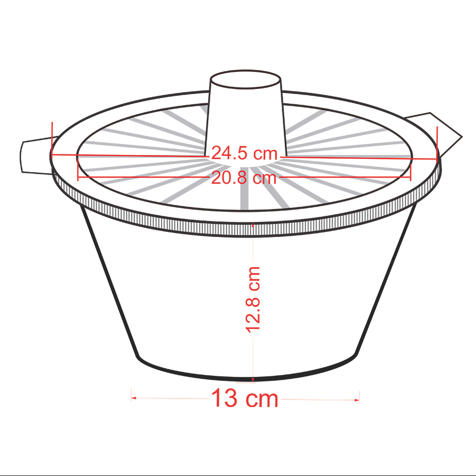 Aluminium Pots + Lids (Pack of 60) - Image 4