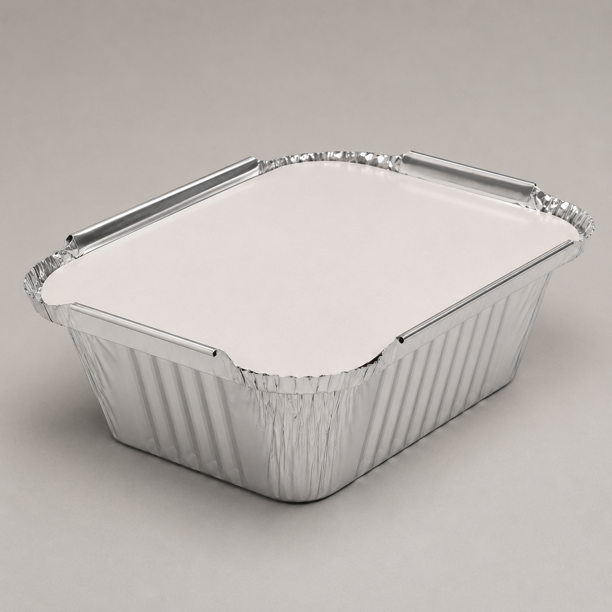 No.1 Aluminium Foil Containers + Lids (Pack of 600)