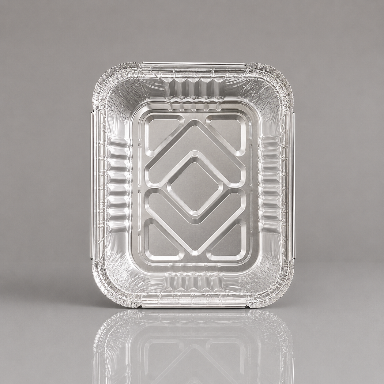 No.2 Aluminium Foil Containers + Lids (Pack of 400) - Image 3